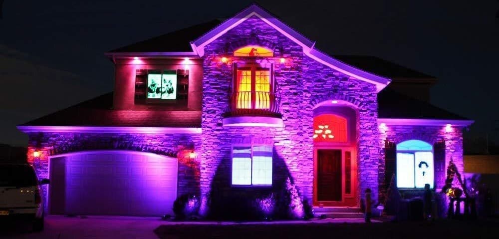 Подсветка деревьев, уличный прожектор для подсветки деревьев купить