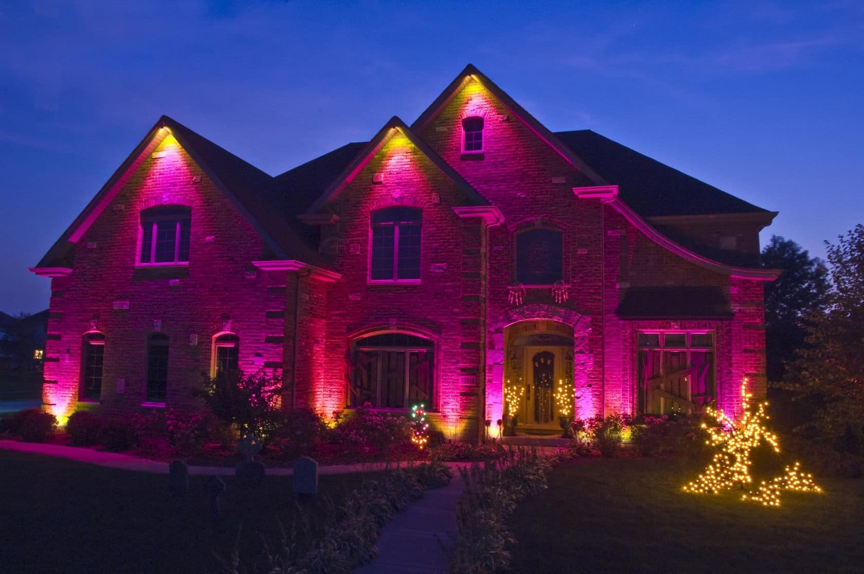 Подсветка деревьев, уличный прожектор для подсветки деревьев купить